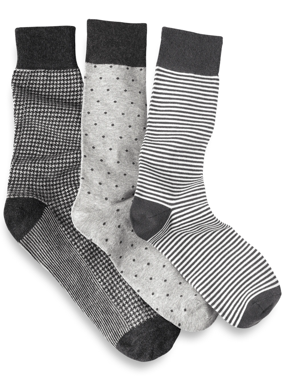 3er Pack Baumwollmix Socken - Graumeliert Stilvoll & Komfortabel Dein Trio für den Alltag!